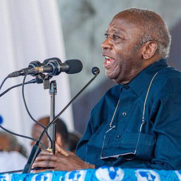 ph. gbagbo meeting port-bouet 2 A 4 mois de l’élection présidentielle de 2025 – A 80 ans, Gbagbo déterminé à mener son « dernier » combat politique