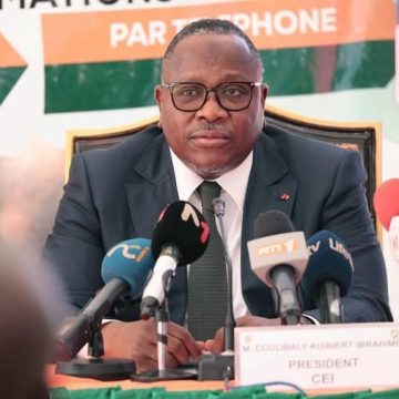 ph.kuibiert coulibaly président cei nouveau Election présidentielle de 2025 – 8,7 millions d’électeurs inscrits, la CEI dévoile son calendrier électoral