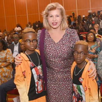 ph.lancement plan enfants 1 Côte d’Ivoire / Lutte contre la traite, l’exploitation et le travail des enfants – La Première Dame, Dominique Ouattara, lance le Plan national 2025-2029