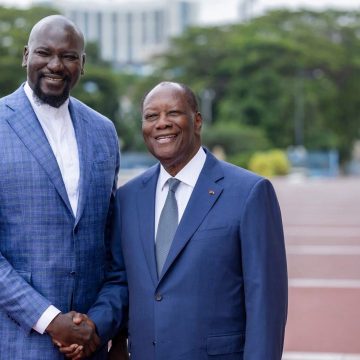 ph.ouattara et général doumbouya En visite officielle de 48h en Côte d’Ivoire – Ce que le président Ouattara et le général Doumbouya se sont dit