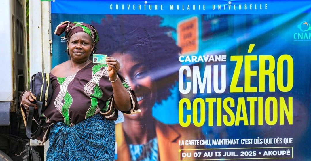 ph. cmu enrôlement population Social / Couverture maladie universelle (CMU) – 20 millions de personnes enrôlées, environ 68 % de la population ivoirienne