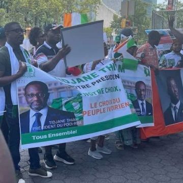 Présidentielle 2025 / Manifestation à New York – Faible affluence du PDCI-RDA et PPA-CI devant l’ONU