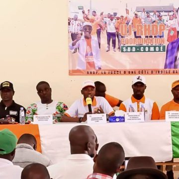 Ph. UJ-RHDP aboisso Election présidentielle 2025 – L’UJ-RHDP du Sud-Comoé se met en ordre de bataille