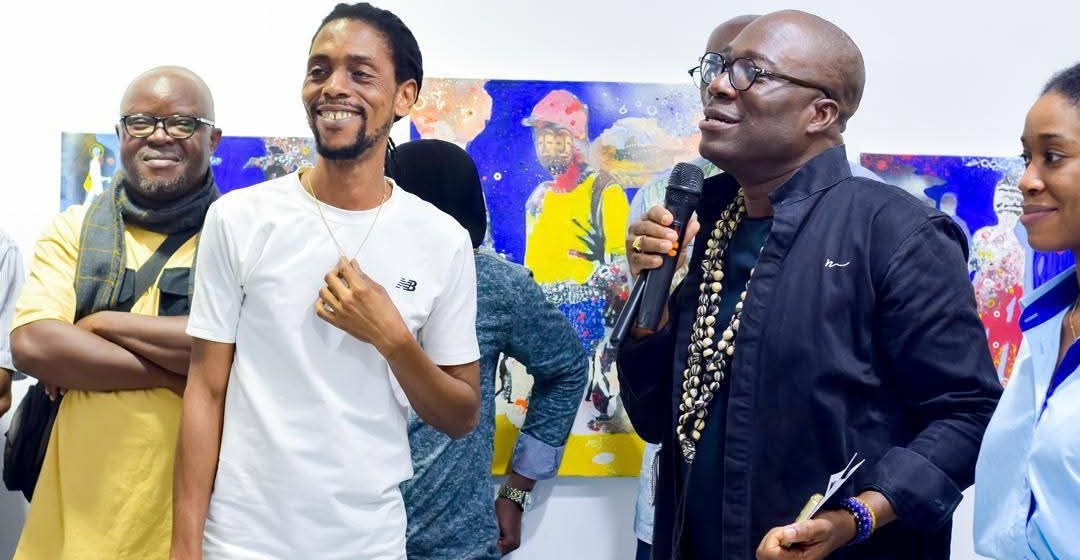 Exposition « Les Baptisés » à la Jacobleu Art Gallery – Grandes retrouvailles entre le maître et ses élèves