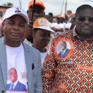 ph. koné et doumbia duékoué 2 Crise avant les législatives – Le directeur de campagne d’un député-candidat RHDP démis de ses fonctions dans un ministère