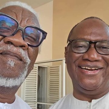 ph. noel dourey et birahima ouattara Le ministre Téné Birahima Ouattara, candidat aux législatives à Abobo, arrestation de Damana Pickas, Mme Nady Bamba Gbagbo à Nahio – Noël Dourey (RHDP) monte encore au créneau