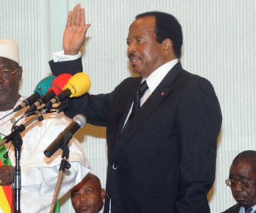 ph. paul biy prestation serment Cameroun / Investiture présidentielle – Paul Biya : « Je peux vous l’assurer, l’ordre règnera »