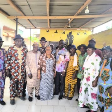 ph. législatives diégonéfla Diégonéfla / Elections législatives – Le candidat du RHDP présenté officiellement à la chefferie traditionnelle