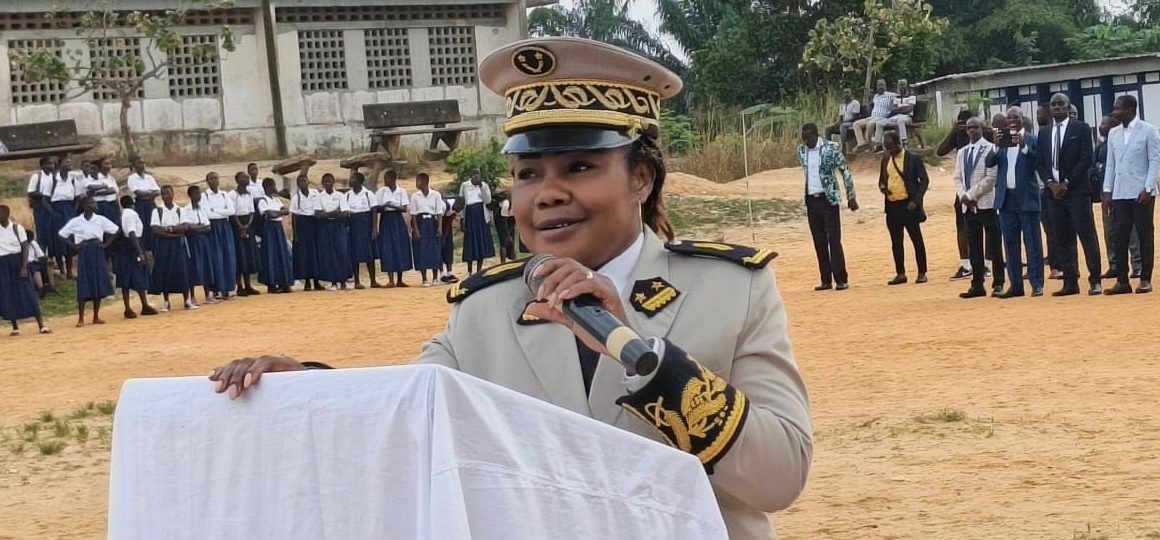 Aboisso /  Lycée moderne Amon Tanoh – La sous-préfète et la Drena sensibilisent les élèves