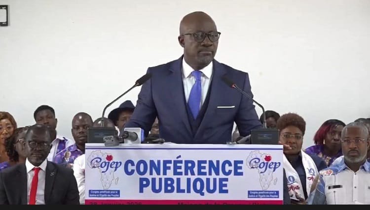 ph. Blé Goudé conférence Ambitions pour la Côte d’Ivoire – Charles Blé Goudé mise sur une rupture institutionnelle