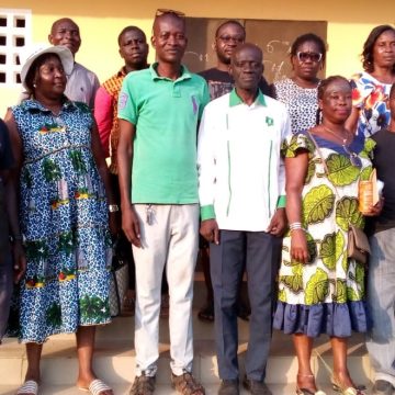 ph. Crise PDCI Abosso Crise au PDCI-RDA – La Délégation d’Aboisso-Commune prend position : « Nous, c’est Thiam ou rien »