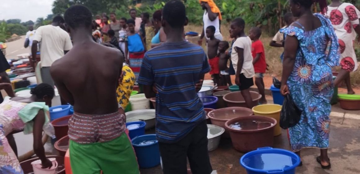 Aboisso – Grave pénurie d’eau : Inquiète, la société civile s’implique dans la recherche de solutions