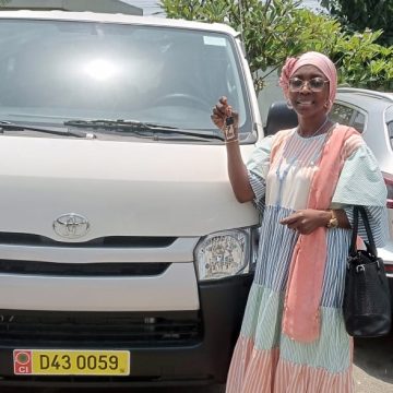 Aboisso –  L’Antenne de la Pédagogie et de la Formation continue dotée d’un véhicule neuf