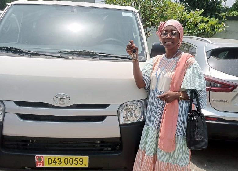 Aboisso –  L’Antenne de la Pédagogie et de la Formation continue dotée d’un véhicule neuf