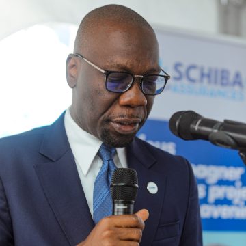 Schiba Assurances Vie  –  La 1ère Agence inaugurée à Cocody, le DG Jean-Marc Gauze situe les enjeux