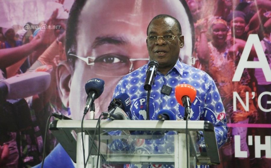 ph. Affi N'Guessan conférence Abidjan Côte d’Ivoire – Affi N’Guessan (FPI) : « Jamais notre pays n’a connu autant de violences politiques »