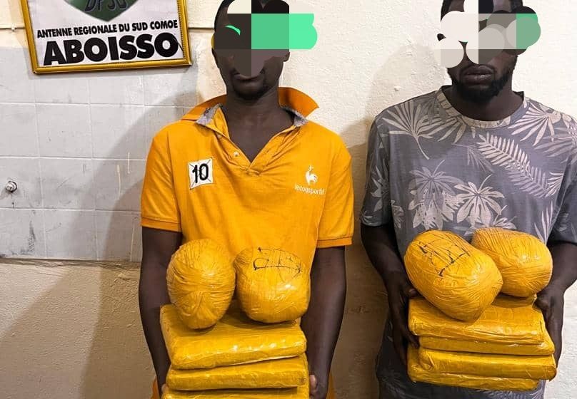 ph.Dealers arrêtés Sud-Comoé – Comment un scieur et un marabout, dealers de drogue, ont été arrêtés par la police