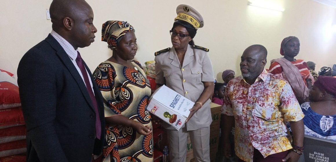 Ph. popoe Aboisso Projet « Popote familiale » à Aboisso – La Direction régionale de la Cohésion nationale et de la Solidarité soulage des familles vulnérables