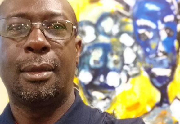 Portrait  –  Martial Moulo, peintre des couleurs