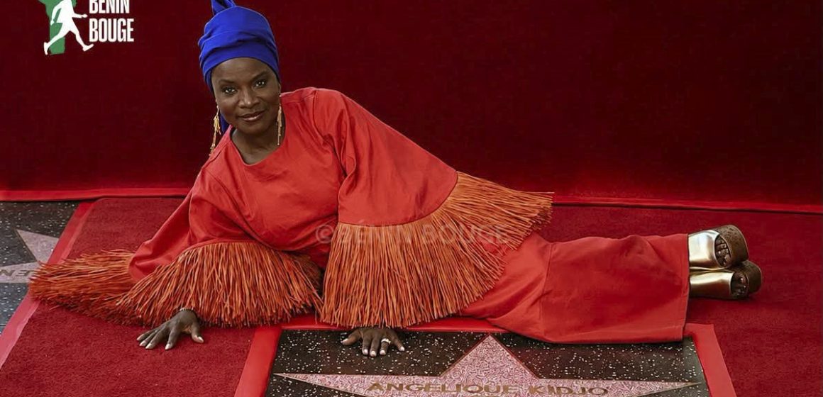 ph. Angeline Kidjo et son éoile Immortalisée sur « Walk of Fame d’Hollywood » – Angeline Kidjo (artiste-chanteuse) aux Africains : « Ce n’est pas seulement mon étoile, c’est notre étoile »