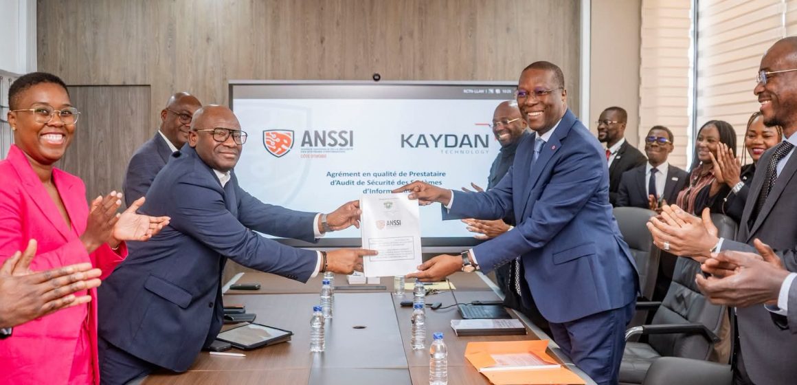 ph. ANSSI et Kaydan signet accod 2 Cybersécurité en Côte d’Ivoire – Kaydan Technology, première structure, à obtenir l’agrément PASSI catégorie Critique