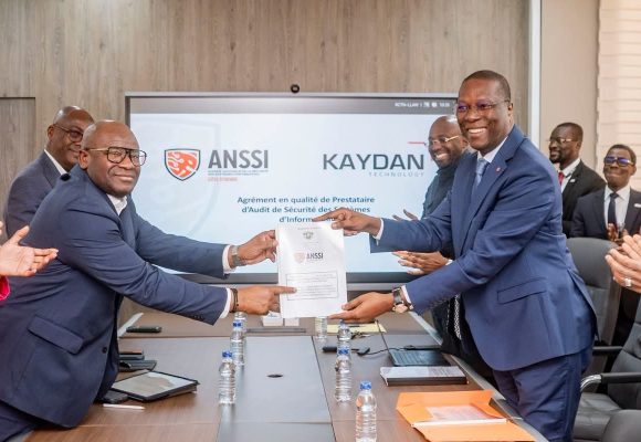 ph. ANSSI et Kaydan signet accod 2 Cybersécurité en Côte d’Ivoire – Kaydan Technology, première structure, à obtenir l’agrément PASSI catégorie Critique