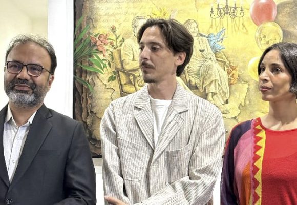ph. Rotonde des arts Vernissage de l’exposition « Aimer, rire… mourir » – Quand la Rotonde des arts contemporains interroge l’expérience humaine