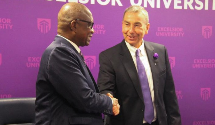 ph. USA Côte d'Ivoire Université en ligne Coopération universitaire – L’Université Excelsior (USA) et l’Université virtuelle de Côte d’Ivoire signent un partenariat : Ce que gagnent les étudiants ivoiriens