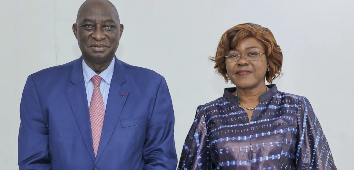 ph. Inza Camara et Kaba Nialé CINAB Forum Côte d’Ivoire 2026 – Avant l’événement, Nialé Kaba et Inza Camara s’accordent