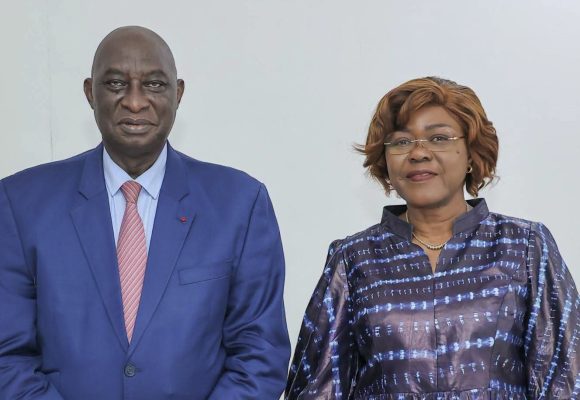 ph. Inza Camara et Kaba Nialé CINAB Forum Côte d’Ivoire 2026 – Avant l’événement, Nialé Kaba et Inza Camara s’accordent