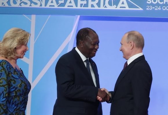 ph. Ouattara et poutine 1 Côte d’Ivoire – Un diplomate russe retrouvé mort à Abidjan